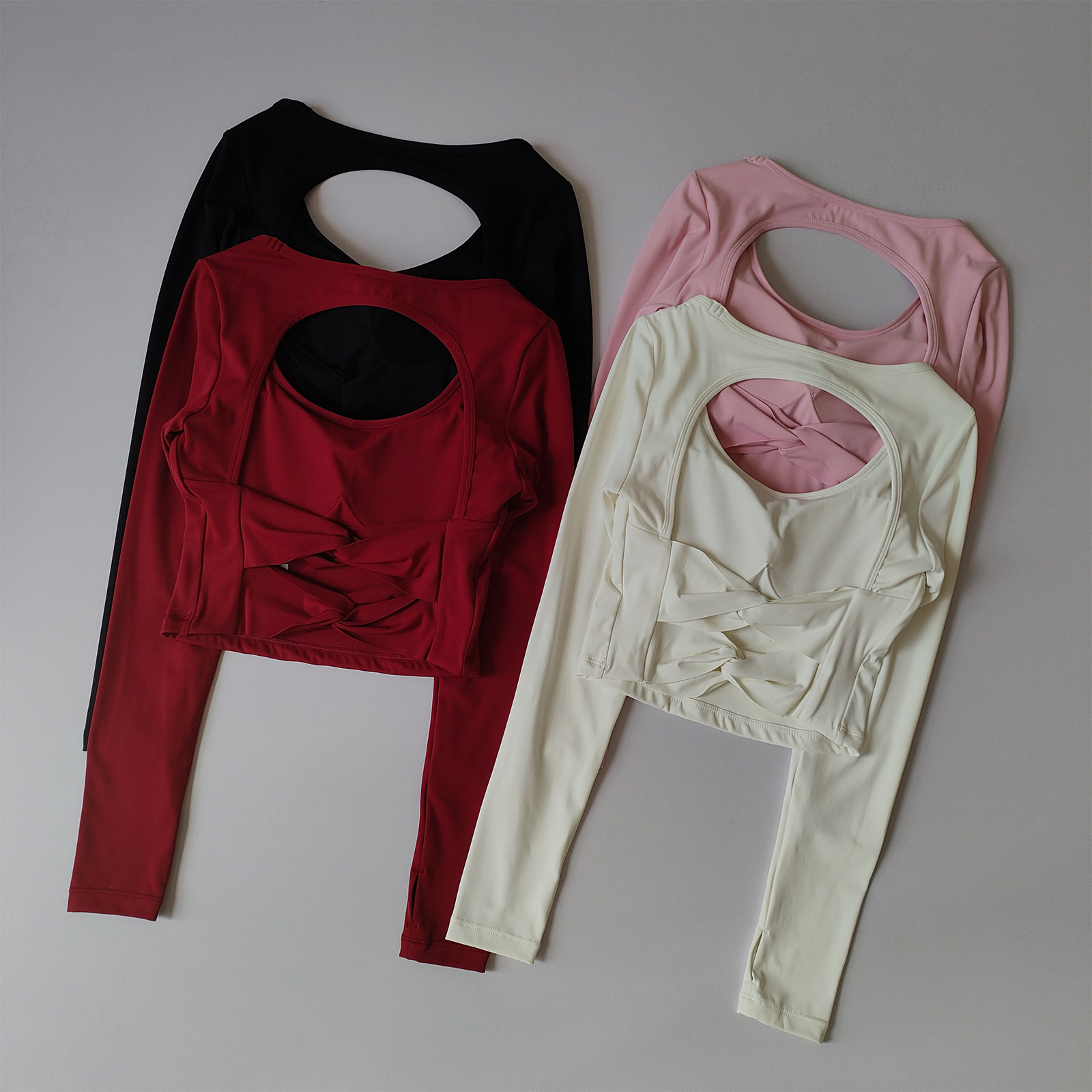 Pilates Yoga One - High-End Long-Sleeved Sports Top with Chest